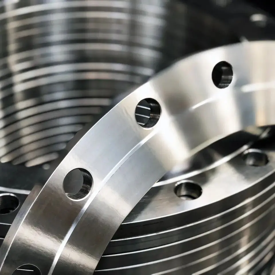 Slip on plate flanges flat plain welding carbon steel flange