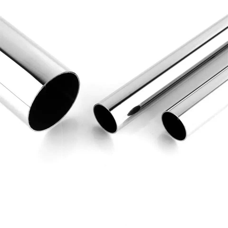 Good Quality Stainless Steel Welded 201 304 316 Grade Stair Railing Stainless Steel Tubes for Handrails
