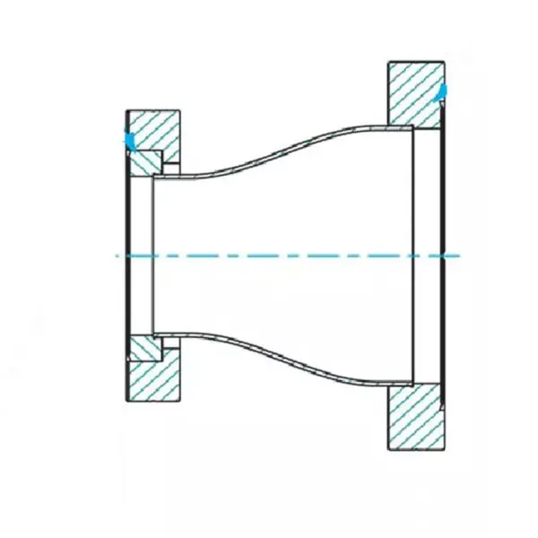 Sample reducing flange available