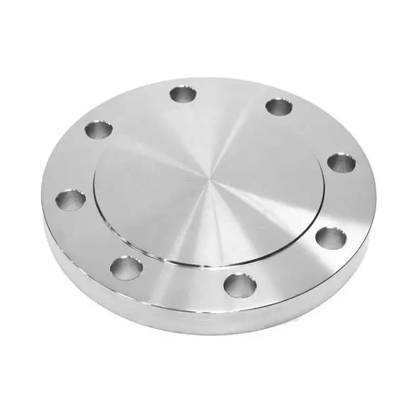 Threaded blind flange
