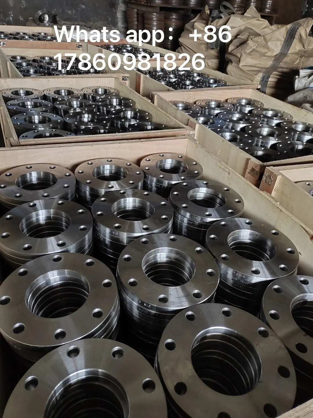 The application of flanges in pipeline engineering